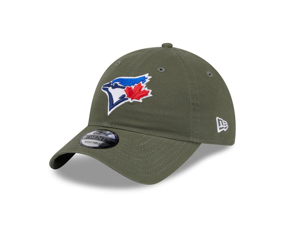 Toronto Blue Jays New Era Evergreen Twill 9TWENTY Adjustable Hat - Green