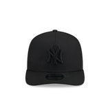 Men's New Era MLB New York Yankees 9FIFTY A-Frame Black on Black Hat