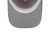 Men's New Era 9FIFTY CFL Calgary Stampeders Big Block 2025 A-Frame Turf Traditions Sideline Two Tone Snapback Hat - Red/Black