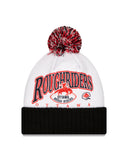 Ottawa Roughriders 2025 New Era Spirit Turf Traditions Cuffed Pom Knit Hat - Red