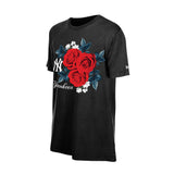 Men's New York Yankees New Era Big Roses & Word Mark Short Sleeves T-Shirt