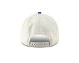 Men's Quebec Nordiques Conference Side Patch NHL New Era 9Forty A-Frame Snapback Hat - Cream