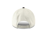 Men's Vancouver Canucks Conference Side Patch NHL New Era 9Forty A-Frame Snapback Hat - Cream