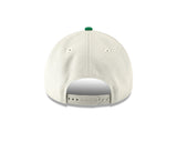 Men's Hartford Whalers Conference Side Patch NHL New Era 9Forty A-Frame Snapback Hat - Cream