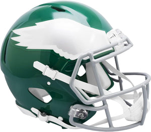 NFL Football Riddell Philadelphia Eagles 1974-95 Retro Logo Mini Revolution Speed Replica Helmet