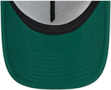 Men's New York Jets New Era 2024 Sideline Historic 9FORTY A-Frame Trucker Adjustable Hat