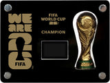 2026 FIFA World Cup DIY Champion Flag Display Cube With National Team Flag