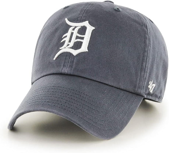 Detroit Tigers Adjustable Strap Clean Up Adjustable One Size Hat Cap 47 Brand