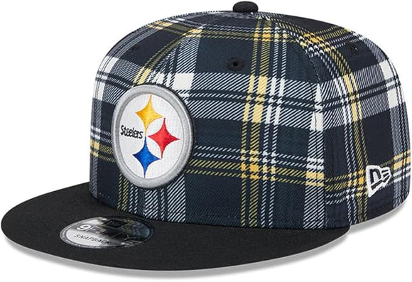 Pittsburgh Steelers New Era 2024 Sideline Statement 9FIFTY Snapback Hat - Black