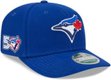 Toronto Blue Jays New Era 50th Anniversary Logo Side Patch 9SEVENTY Adjustable Hat - Royal