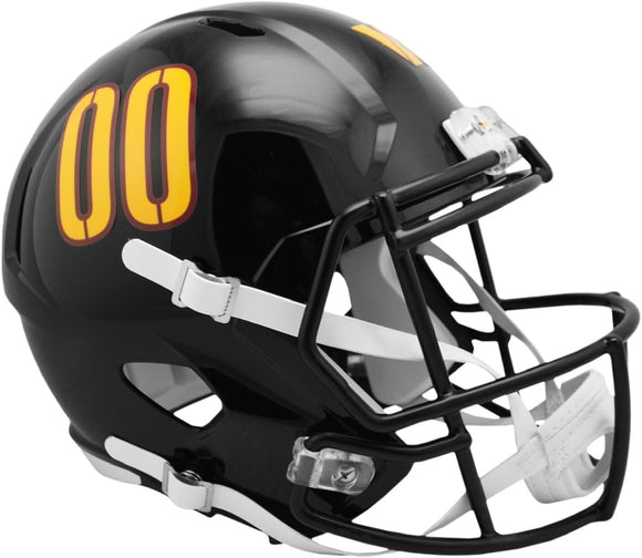 Washington Commanders Riddell Black Alternate Full Size Speed Replica NFL Football Helmet