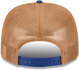 Men's New Era MLB Toronto Blue Jays Debossed Logo 9SEVENTY Stretch-Snap Hat - Blue/Brown