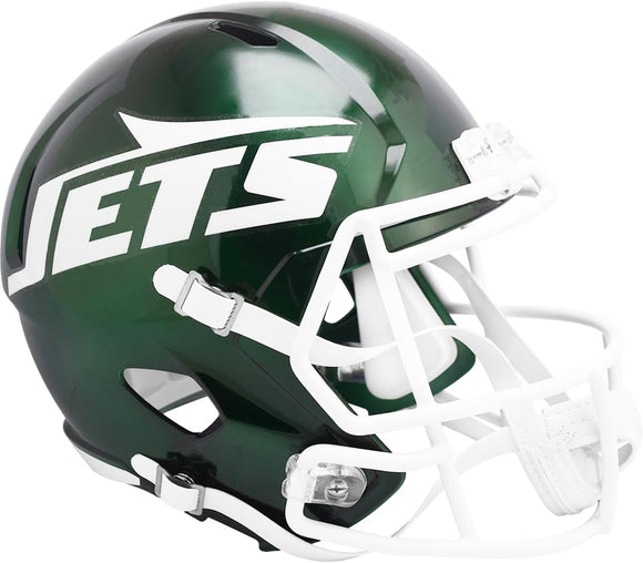 NFL Football Riddell 2024 New York Jets Full Size Revolution Speed Replica Helmet