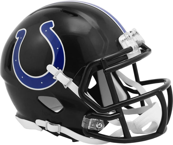 NFL Football Riddell Indianapolis Colts Alternate On Field Mini Revolution Speed Replica Helmet