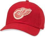Men's Detroit Red Wings American Needle NHL Archive Legend Adjustable Hat (