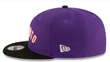 Men's New Era 9FIFTY NBA Toronto Raptors Classic Edition Snapback Hat - Purple/Black