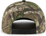 Men's Calgary Flames NHL Hockey RealTree APX '47 Hitch Snapback Hat