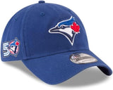 Men's Toronto Blue Jays New Era Game 50th Anniversary Logo Side Patch 9Twenty Adjustable Hat