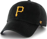Pittsburgh Pirates Adjustable Strap Clean Up Adjustable One Size Hat Cap 47 Brand