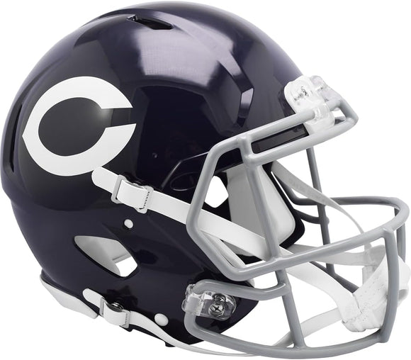 NFL Football Riddell Chicago Bears 1962-73 Retro Mini Revolution Speed Replica Helmet