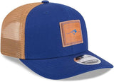 Men's New Era MLB Toronto Blue Jays Debossed Logo 9SEVENTY Stretch-Snap Hat - Blue/Brown