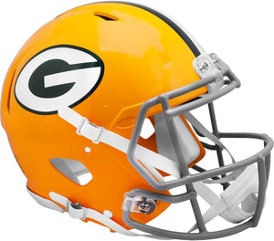 NFL Football Riddell Green Bay Packers 1961-79 Retro Mini Revolution Speed Replica Helmet