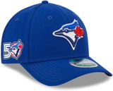 Youth Toronto Blue Jays New Era Royal 50th Anniversary Logo Side Patch 9FORTY M-Crown Adjustable Hat