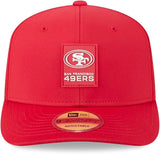 San Francisco 49ers New Era 2025 Sideline 9SEVENTY Adjustable Trucker Hat - Red
