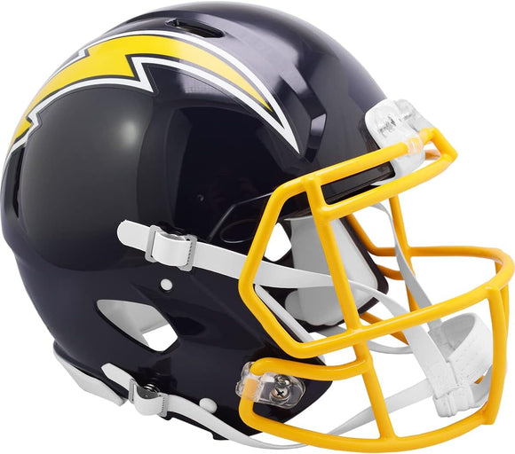 NFL Football Riddell San Diego Chargers 1974-87 Retro Mini Revolution Speed Replica Helmet