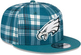 Philadelphia Eagles New Era 2024 Sideline Statement 9FIFTY Snapback Hat - Green