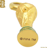 Official FIFA World Cup Trophy Dangler - 1 Inch Collectible for Keys Purse & Backpacks