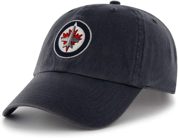 Winnipeg Jets '47 NHL Clean Up Slouch Adjustable Navy Buckle Hat Cap
