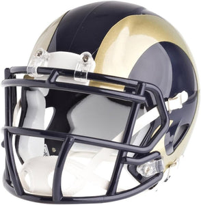 2000 football helmets NFL Football Riddell Los Angeles Rams 2000-16 Retro Mini Revolution Sp – Bleacher Bum Collectibles
