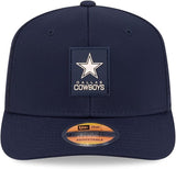 Dallas Cowboys New Era 2025 Sideline 9SEVENTY Adjustable Trucker Hat - Navy