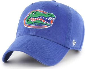 Men's Florida Gators '47 Clean Up Blue Hat Cap NCAA College Team Adjustable Strap