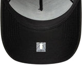 Men's New Era NBA Toronto Raptors 9FORTY A-Frame Classic Edition Adjustable Snapback Trucker Hat - Black/Purple