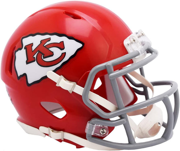 NFL Football Riddell Kansas City Chiefs 1963 Retro Mini Revolution Speed Replica Helmet