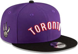 Men's New Era 9FIFTY NBA Toronto Raptors Classic Edition Snapback Hat - Purple/Black