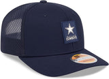 Dallas Cowboys New Era 2025 Sideline 9SEVENTY Adjustable Trucker Hat - Navy