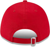 Team AC Milan Soccer New Era Core 9Forty Buckle Adjustable Red Cap Hat