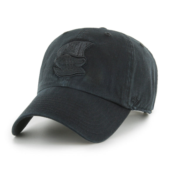 Men's Toronto Argonauts Black on Black Clean up Adjustable Hat Cap One Size Fits Most