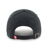 Men's Calgary Stampeders Black on Black Clean up Adjustable Hat Cap One Size Fits Most