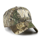 Men's Winnipeg Blue Bombers CFL Football RealTree APX '47 Clean Up Buckle Hat