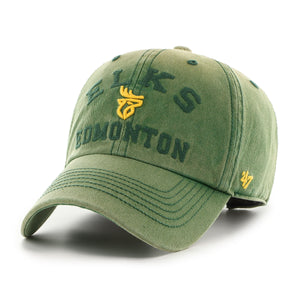 Men's Edmonton Elks '47 Clean Up Dusted Steuben Hat Cap NFL Football Adjustable Strap