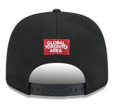 Men's Toronto FC New Era Black/Red 2025 Jersey Hook 9SEVENTY Stretch-Snap Hat