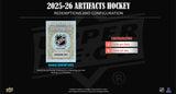 2025/26 Upper Deck Artifacts Hockey 6-Pack Blaster Box 6 Packs Per Box, 4 Cards Per Pack