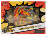 Pokemon Mega Evolution: Ascended Heroes Mega Meganium/Emboar/Feraligatr ex 6-Box Case