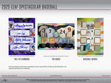 2025 Leaf Spectacular Baseball Hobby Box 5 Cards Per Box