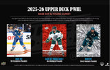 2025/26 Upper Deck PWHL Hockey Hobby Box 12 Packs Per Box, 6 Cards Per Pack