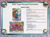 2025 Topps Disney Wonder 7-Pack Blaster Box 7 Packs Per Box, 6 Cards Per Pack